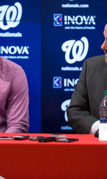 Nationals extend general manager Mike Rizzo through 2018